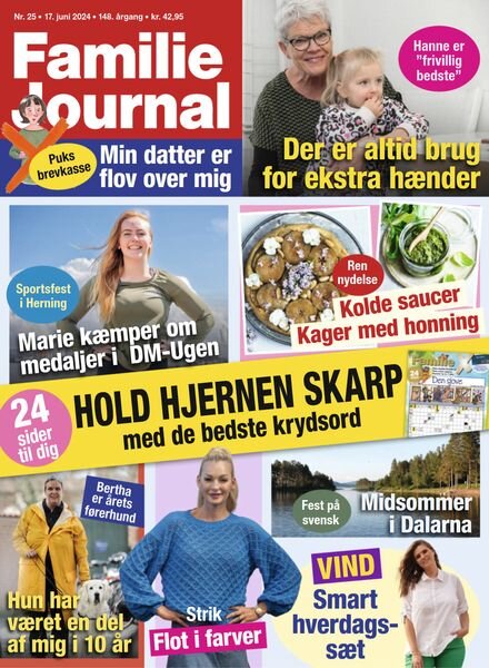Familie Journal – 17 Juni 2024 Cover