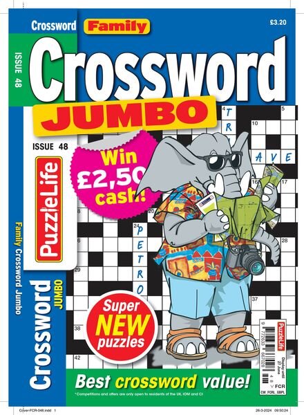 Family Crossword Jumbo – Issue 48 – May 2024 Cover