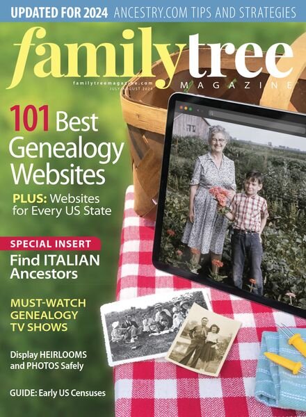Family Tree USA – July-August 2024 Cover