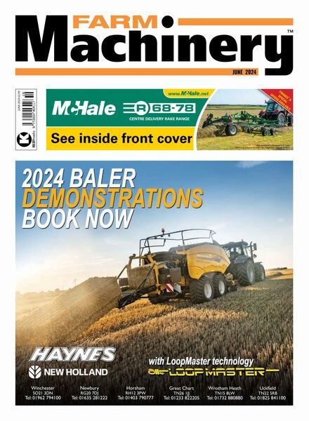 Farm Machinery – June 2024 Cover