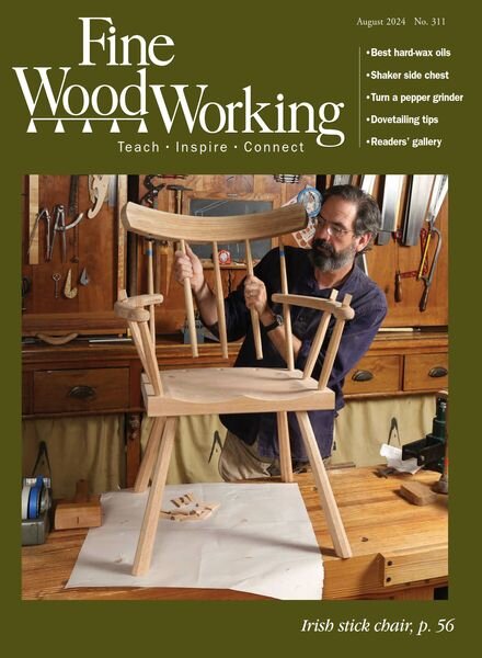 Fine Woodworking – Issue 311 – August 2024 Cover