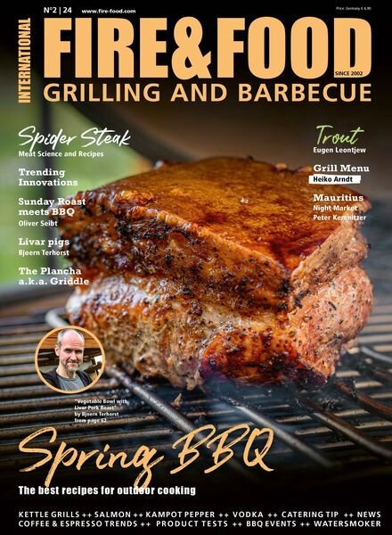 Fire & Food English Edition – Issue 2 2024 Cover
