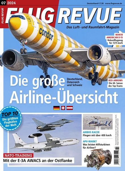 Flug Revue – Juli 2024 Cover