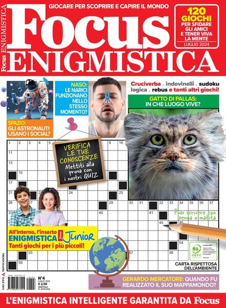 Focus Enigmistica – Luglio 2024 Cover