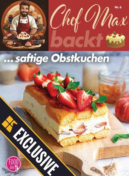 FOODKiss Chef Max backt – Juni 2024 Cover