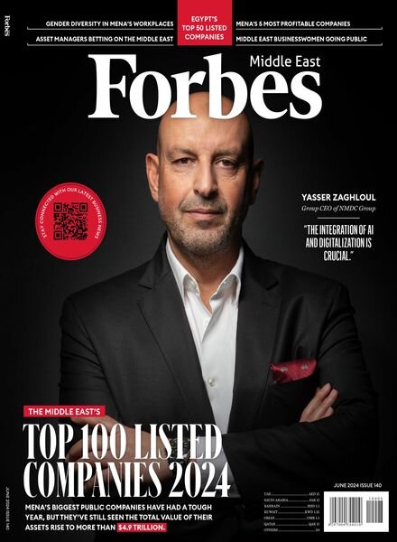 Forbes Middle East English Edition – Issue 140 – June 2024 Cover