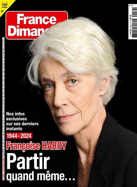 France Dimanche – 14 Juin 2024 Cover