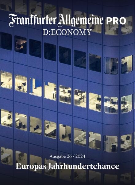 Frankfurter Allgemeine Pro D Economy – 26 Juni 2024 Cover