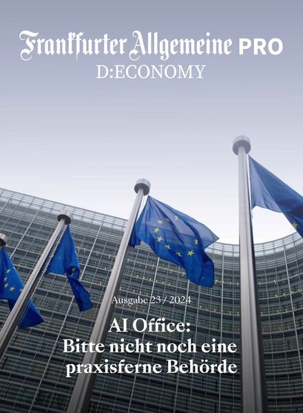 Frankfurter Allgemeine Pro D Economy – 6 Juni 2024 Cover