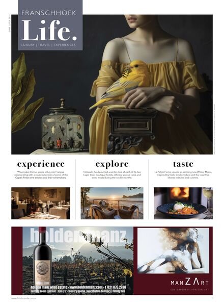 Franschhoek Life – June-July 2024 Cover