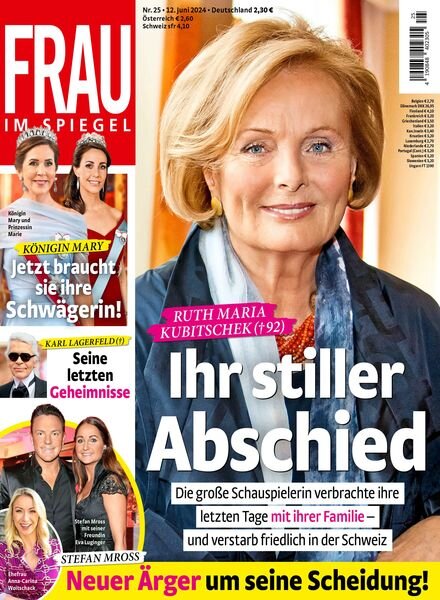 Frau im Spiegel – 12 Juni 2024 Cover