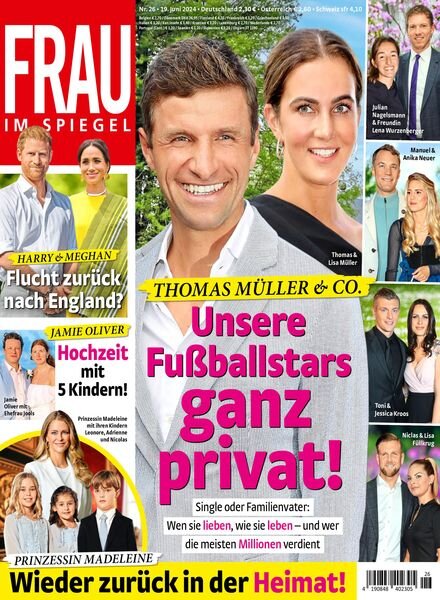 Frau im Spiegel – 19 Juni 2024 Cover