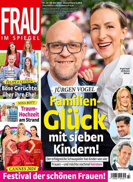Frau im Spiegel – 29 Mai 2024 Cover