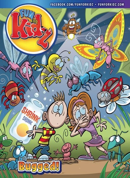 Fun For Kidz Magazine – Bugged – June 2024 Cover