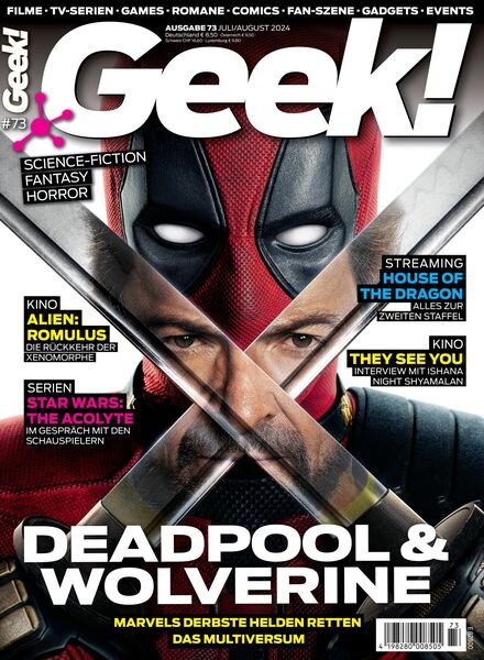 Geek! Germany – Juli-August 2024 Cover