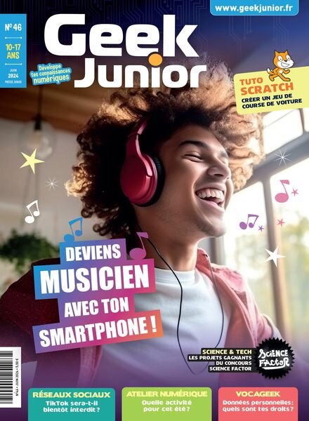 Geek Junior – Juin 2024 Cover