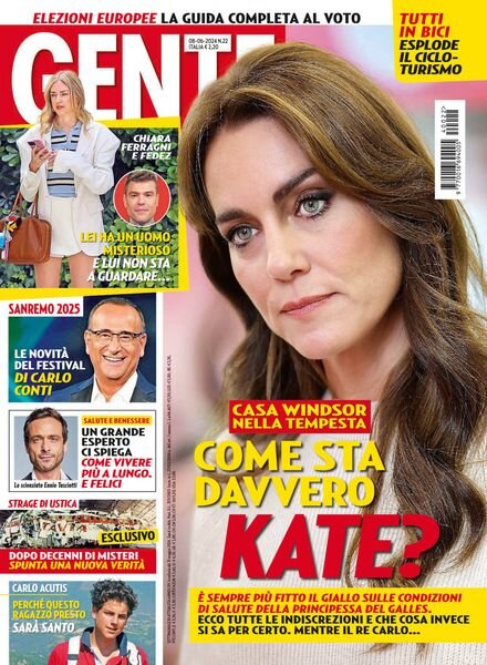 Gente Italia – 8 Giugno 2024 Cover