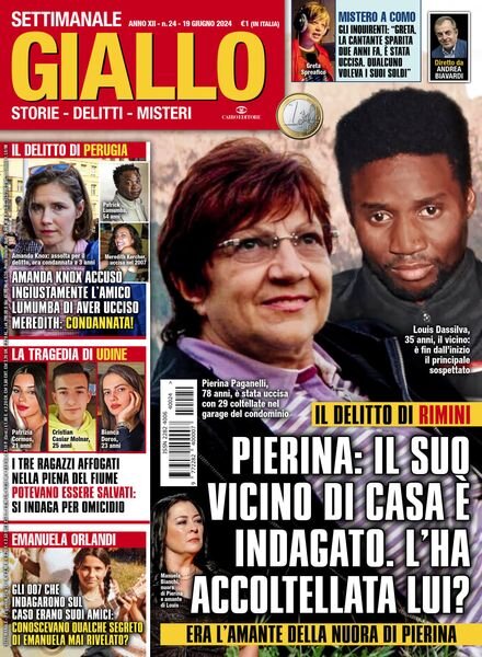 Giallo – 19 Giugno 2024 Cover