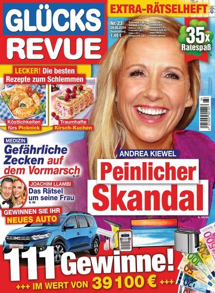 Glucks Revue – 28 Mai 2024 Cover