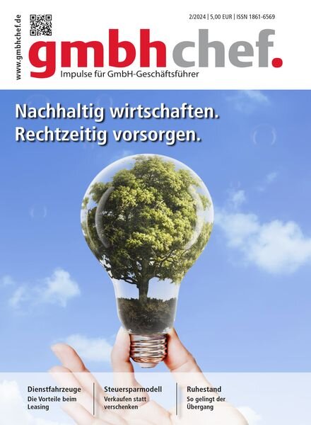 gmbhchef – Nr 2 2024 Cover
