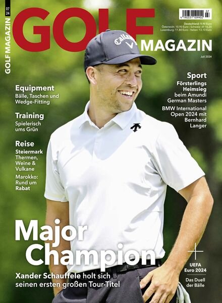 Golf Magazin – Juli 2024 Cover