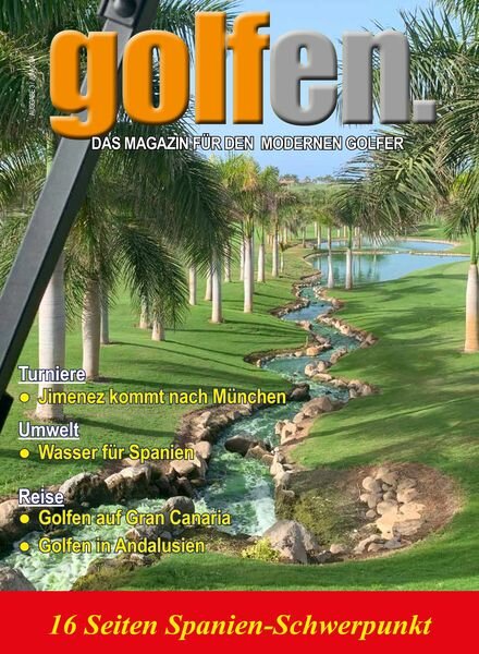 Golfen – 14 Juni 2024 Cover