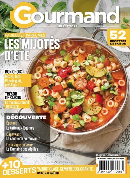 Gourmand – 25 Juin 2024 Cover