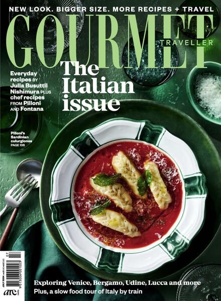 Gourmet Traveller – July 2024 Cover