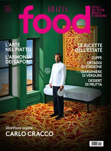 Grazia Food – Agosto 2024 Cover