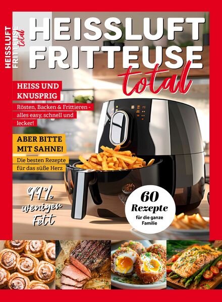 Grillen Kochen Backen Sonderausgaben – Heissluftfritteuse – Juni 2024 Cover