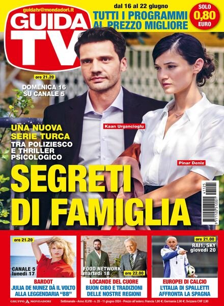 GuidaTV – 11 Giugno 2024 Cover