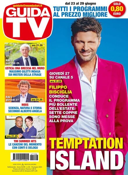 GuidaTV – 18 Giugno 2024 Cover