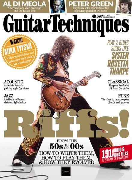 Guitar Techniques – August 2024 Cover