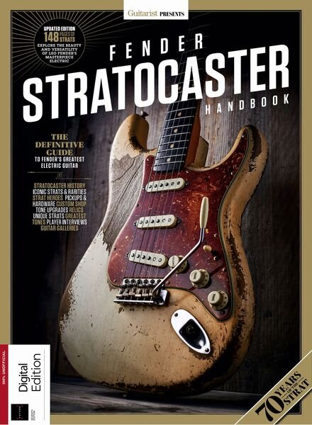 Guitarist Presents – Fender Stratocaster Handbook – 7th Edition – 30 May 2024 Cover