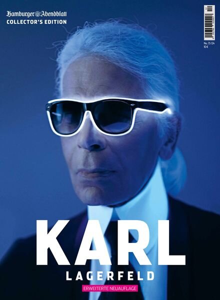Hamburger Abendblatt Magazine Collector’s Edition – Karl Lagerfeld – 8 Juni 2024 Cover