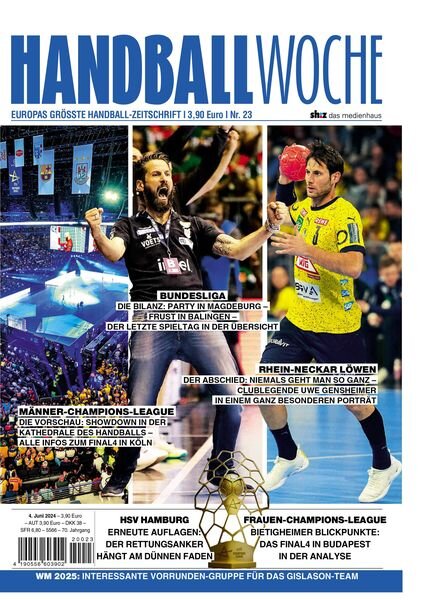 Handballwoche – 4 Juni 2024 Cover