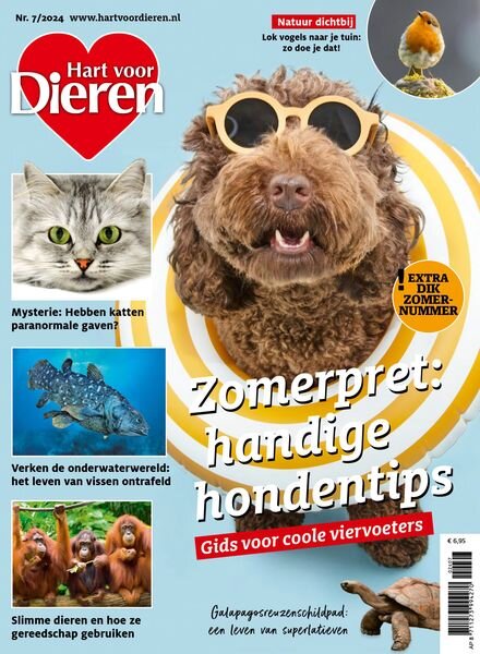 Hart voor Dieren – Juli 2024 Cover