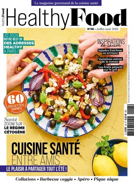 Healthy Food France – Juillet-Aout 2024 Cover