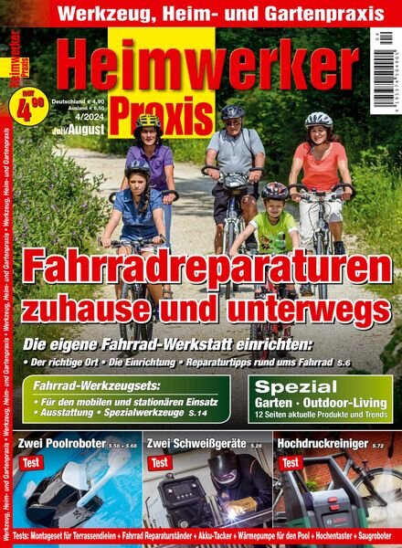 Heimwerker Praxis – Juli-August 2024 Cover