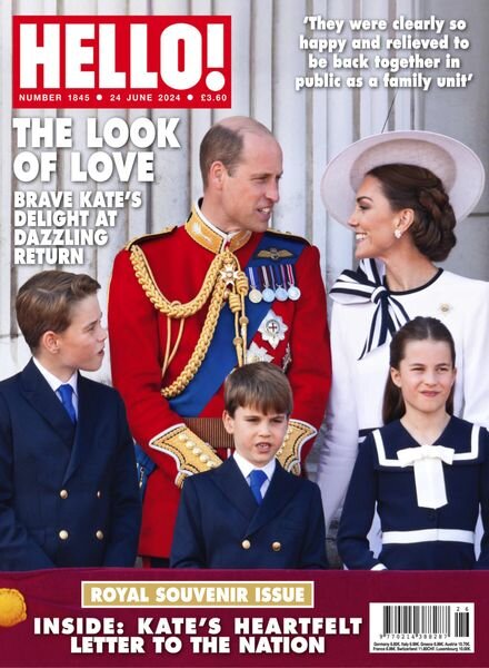 Hello! Magazine UK – 24 June 2024 Cover