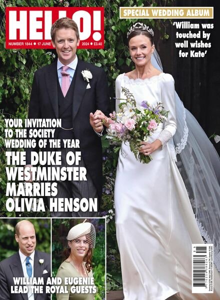 Hello! Magazine UK – Issue 1844 – 17 June 2024 Cover