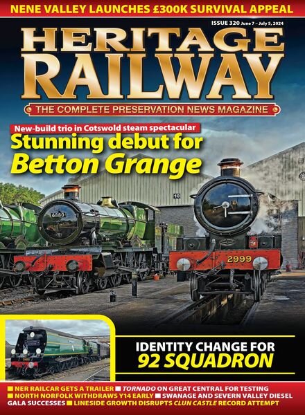Heritage Railway – Issue 320 – June 7 2024 Cover