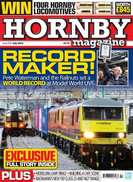 Hornby Magazine – Issue 205 – July 2024 Cover