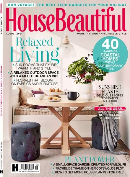 House Beautiful UK – August 2024 Cover