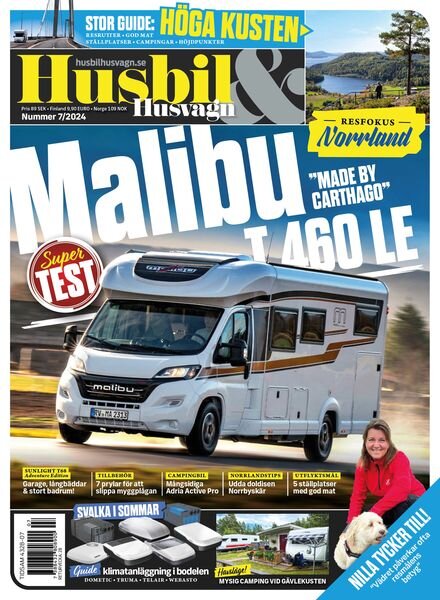 Husbil & Husvagn – Juni 2024 Cover