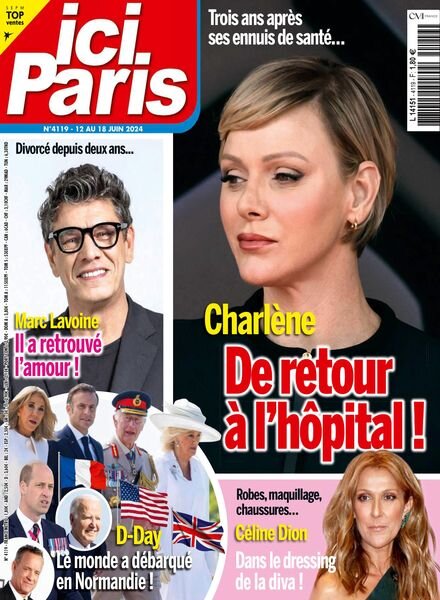 Ici Paris – 12 Juin 2024 Cover
