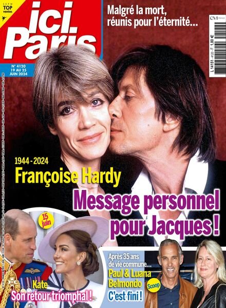 Ici Paris – 19 Juin 2024 Cover