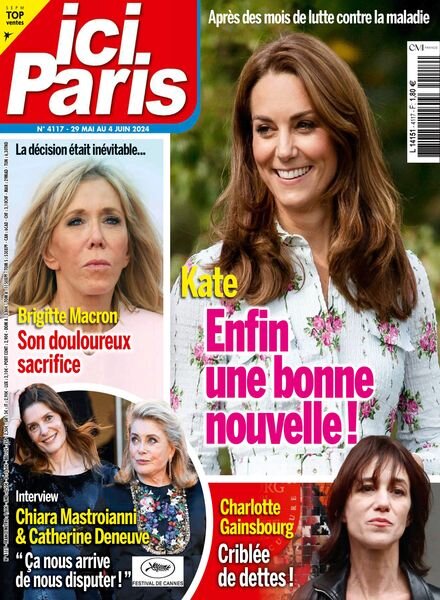 Ici Paris – 29 Mai 2024 Cover
