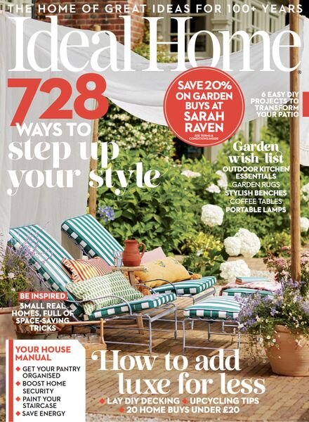 Ideal Home UK – July 2024 Cover