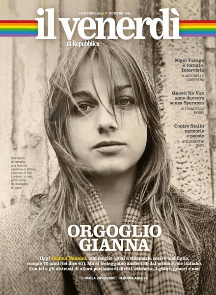 Il Venerdi di Repubblica – 14 Giugno 2024 Cover